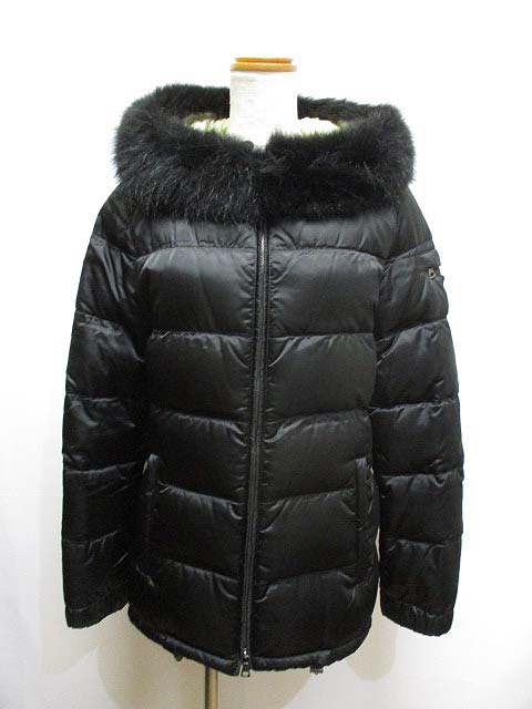 プラダスポーツ PRADA SPORT ダウン ジャケット 40 黒 ブラック 28D060 