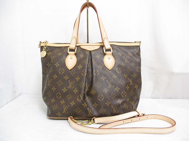 未使用品 ルイヴィトン LOUIS VUITTON 極美品 モノグラム パレルモ PM 