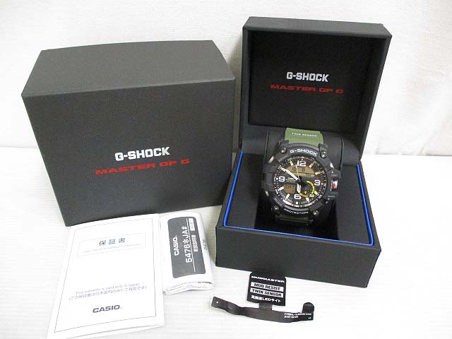 未使用品 カシオジーショック CASIO G-SHOCK GG-1000-1A3JF MUDMASTER 