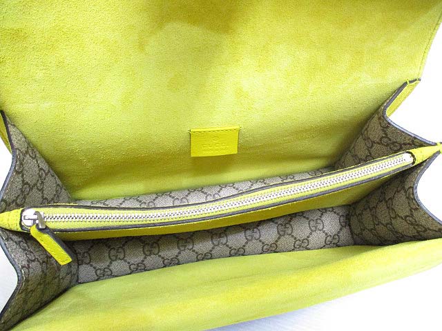 グッチ GUCCI 美品 400249 ディオニュソス GGスプリーム スモール 