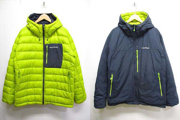 モンベル Montbell 1101492 コロラド パーカ XL ネイビー/グリーン  