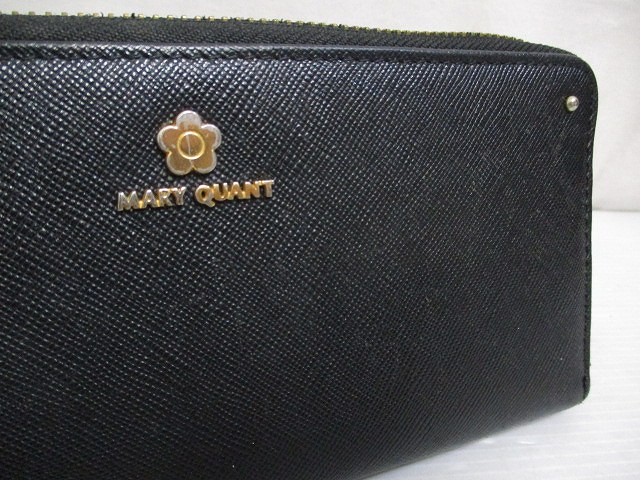 マリークワント MARY QUANT ラウンドファスナー 長財布 ロング