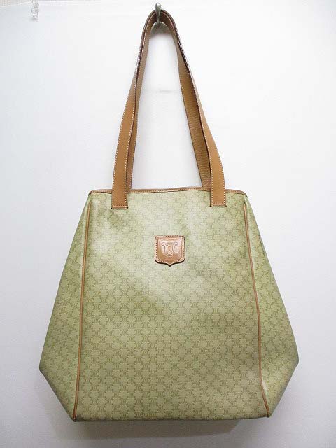 セリーヌ CELINE M14 マカダム柄 トート バッグ ワンショルダー 