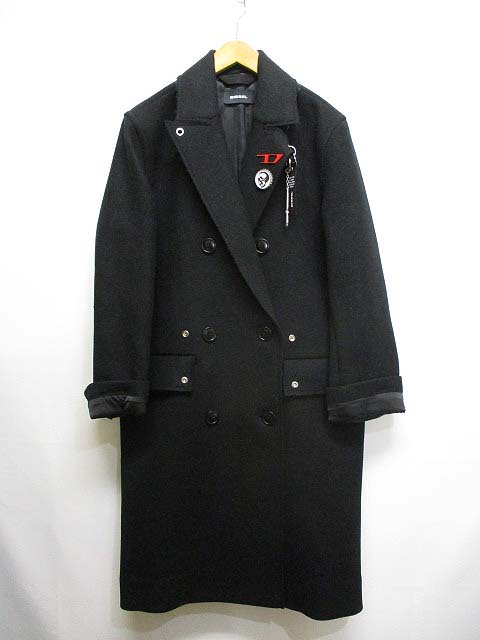 未使用品 ディーゼル DIESEL W-MALIN OVERCOAT ダブル マリン オーバー 