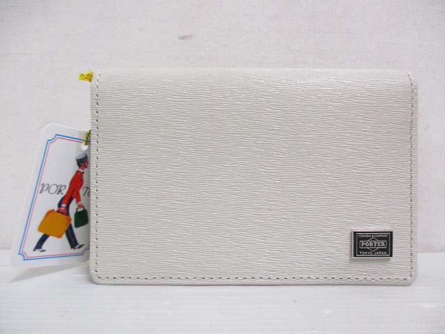 未使用品 ポーター PORTER CURRENT カレント カードケース 名刺入れ  
