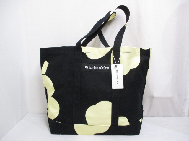 未使用品 マリメッコ marimekko キャンバス トート バッグ ピエニ 