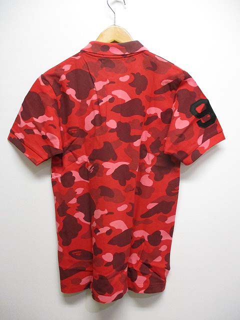 未使用品 アベイシングエイプ A BATHING APE pharrell camo 半袖 