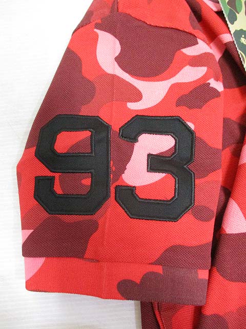 未使用品 アベイシングエイプ A BATHING APE pharrell camo 半袖 