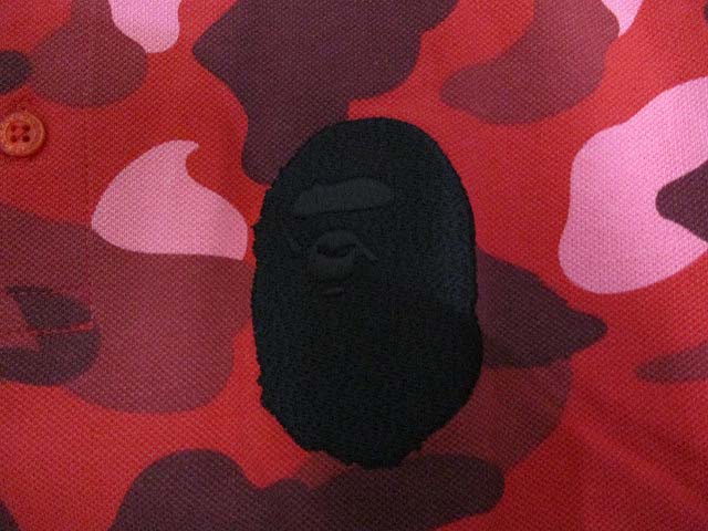 未使用品 アベイシングエイプ A BATHING APE pharrell camo 半袖 