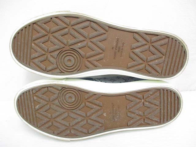 ルイヴィトン LOUIS VUITTON デニム スリッポン スニーカー シューズ 