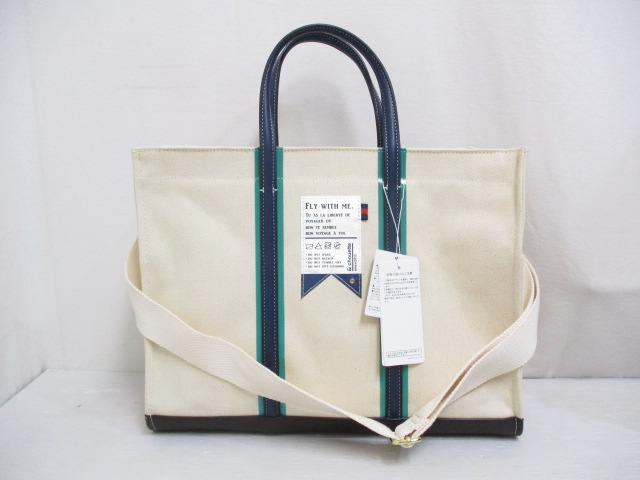 未使用品 アンドシュエット & chouette ランドリー スクエア トート 