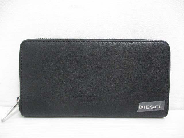未使用品 ディーゼル DIESEL 長財布 ロング ウォレット ラウンド 