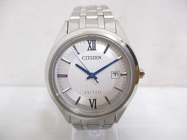 シチズン CITIZEN 美品 AW1000-51A J810-T025501 EXCEED エクシード 