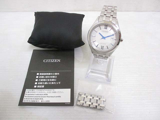シチズン CITIZEN 美品 AW1000-51A J810-T025501 EXCEED エクシード 