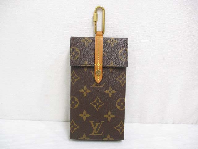 ルイヴィトン LOUIS VUITTON 美品 モノグラム ボックス フォンケース  