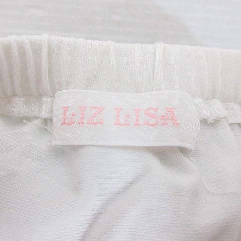 リズリサ LIZ LISA ノースリーブ オールインワン サロペット 0 白 