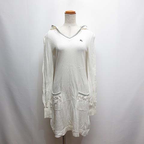 バーバリーブルーレーベル BURBERRY BLUE LABEL フード付き 長袖  