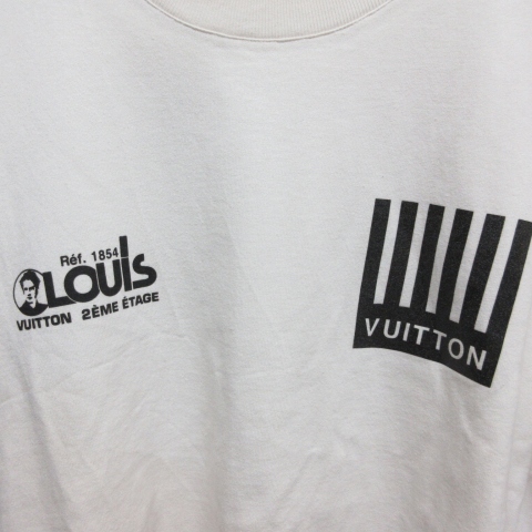 ルイヴィトン LOUIS VUITTON 19AW バックフラワー ロゴ プリント T 