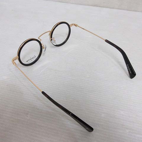 未使用品 ヨウジヤマモト YOHJI YAMAMOTO 伊達眼鏡 丸メガネ YY1003  