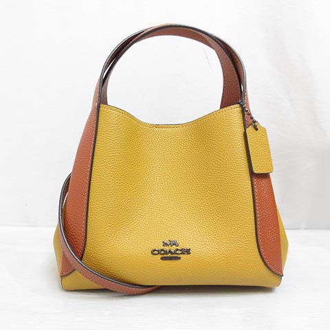 未使用品 コーチ COACH 88151 ハドリー ホーボー 21 カラーブロック 
