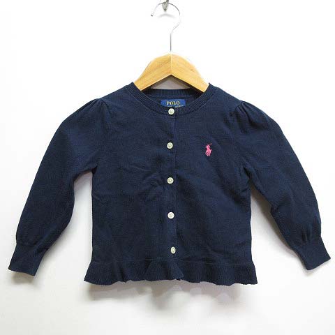 ポロ ラルフローレン POLO RALPH LAUREN 子供服 長袖 ペプラム ニット 