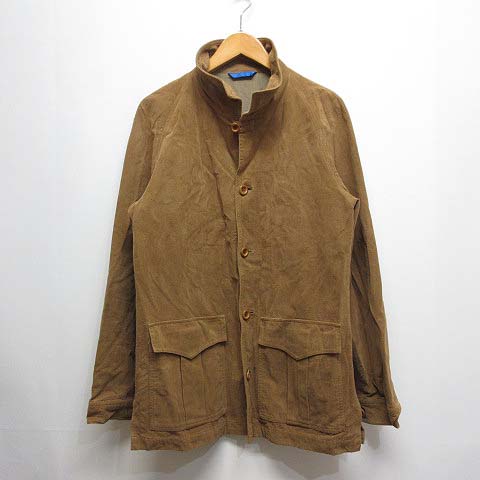 ポールスミス PAUL SMITH フェイクスエード ジャケット L キャメル 