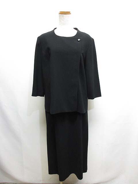 ソワールベニール SOIR BENIR ブラックフォーマル 3点セット 15 黒  