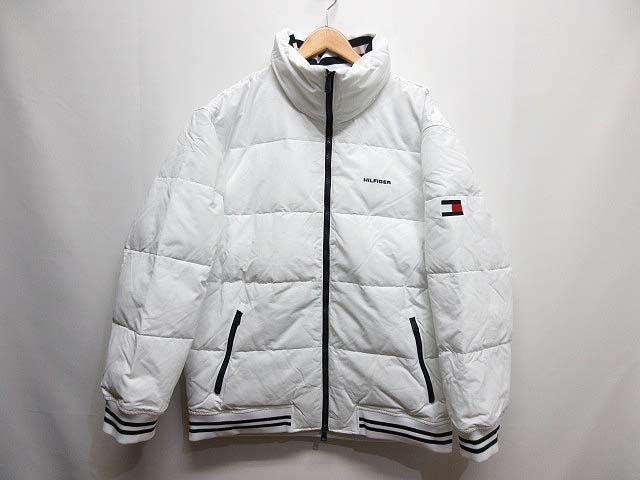 未使用品 トミーヒルフィガー TOMMY HILFIGER ナイロン 中綿 