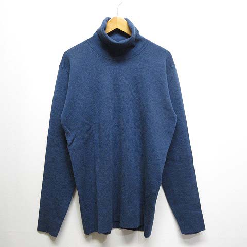 タケオキクチ TAKEO KIKUCHI tk. タートルネック ニット セーター L 