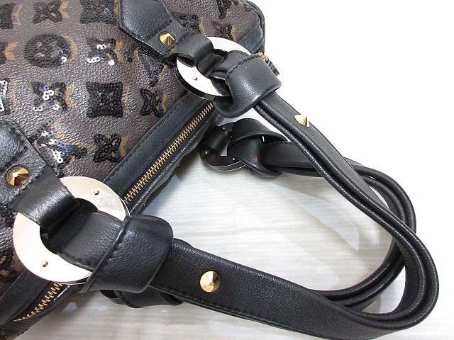 LOUISVUITTON モノグラム エクリプス　ノワール　スパンコール スピーディ30 黒 ノワール スパンコール M40243