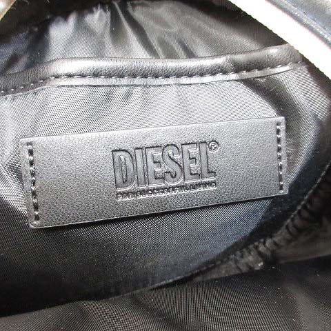 未使用品 ディーゼル DIESEL クロスボディ ショルダー バッグ Dロゴ  