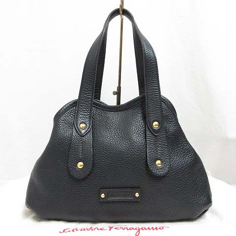 サルヴァトーレフェラガモ Salvatore Ferragamo 美品 レザー トート 