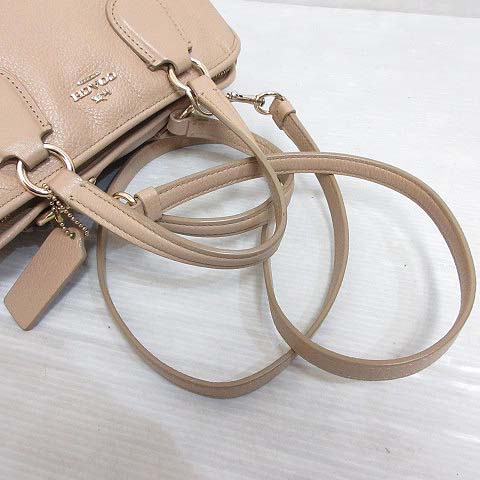 コーチ COACH 33735 ミニ ノリータ サッチェル レザー 2WAY ショルダー 