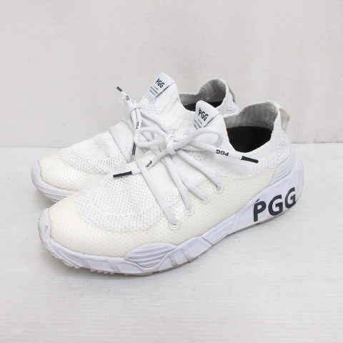 PEARLY GATES ホワイトスニーカー 23.5cm（PEARLY GATES - 新品箱付 