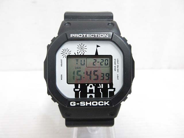 カシオジーショック CASIO G-SHOCK Disney 美品 DW-5600VT 東京 