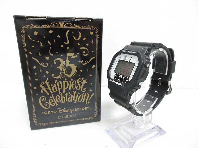 カシオジーショック CASIO G-SHOCK Disney 美品 DW-5600VT 東京 