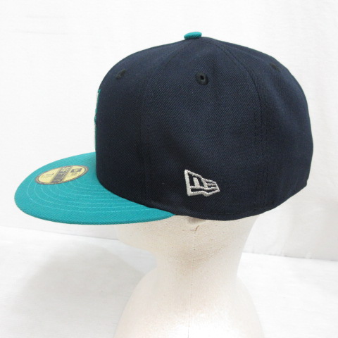 New Era 59FIFTY シアトルマリナーズ キャップ 7 MLB シアトル・マリナーズ キャップ/帽子 35周年記念 Ultimate