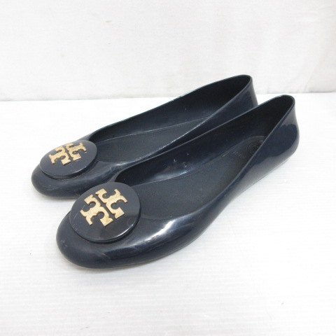 トリーバーチ TORY BURCH ラバー フラット バレエ シューズ パンプス 