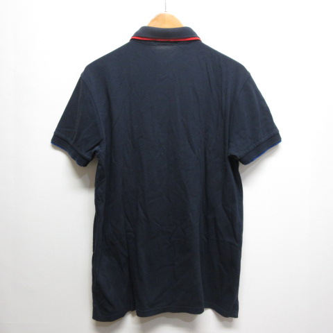 FRED PERRY フレッドペリー F1291 ダブルカラーポロシャツ 黒 L