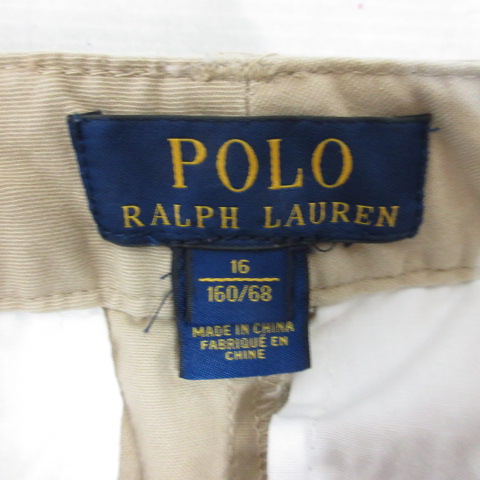 ポロラルフローレン パンツ ベージュ 160 16 ラルフローレン