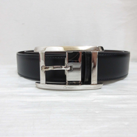 未使用品 カルティエ Cartier タンク アメリカン レザー ベルト  