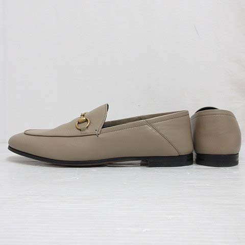 未使用品 グッチ GUCCI ブリクストン ホースビット ローファー