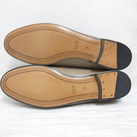 未使用品 グッチ GUCCI ブリクストン ホースビット ローファー