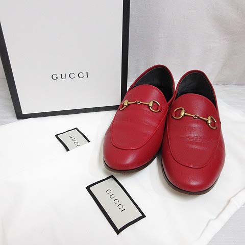 グッチ GUCCI ブリクストン ホースビット ローファー シューズ 