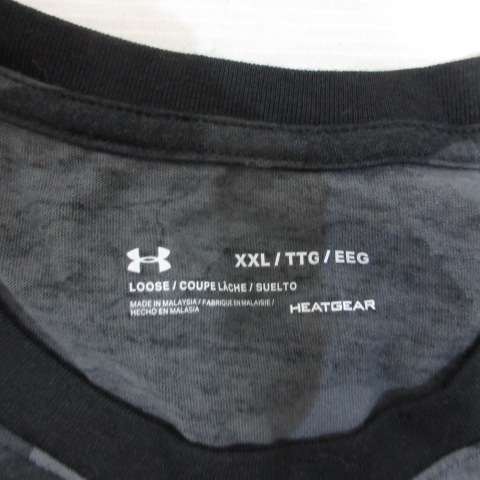 アンダーアーマー　XXL アンダーアーマー UNDER ARMOUR 迷彩柄 カモフラ柄 半袖 Tシャツ
