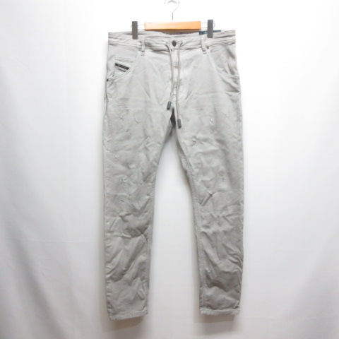 ジョグジーンズDIESEL KROOLEY グレー 30 グレー（灰色）系