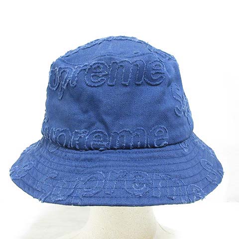 正規品　Supreme バケットハット　ハット　帽子 アメリカ製　水色 正規品Supreme バケットハット帽子 アメリカ製ブルー水色