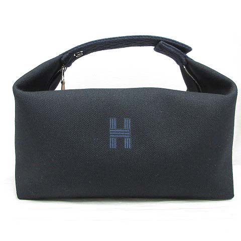 エルメス HERMES 極美品 ブリッド ア ブラック GM ポーチ ハンド 