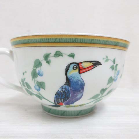 箱付 HERMES エルメス トゥカン 陶器 グリーン 鳥 キャンドル 箱付 HERMES エルメス トゥカン 陶器 グリーン 鳥 キャンドル HERMES