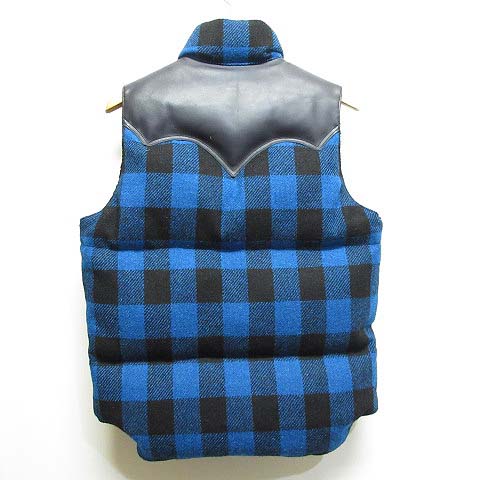 BAPE® BLACKロッキーマウンテン ダウンベスト ブラック44 XLサイズ